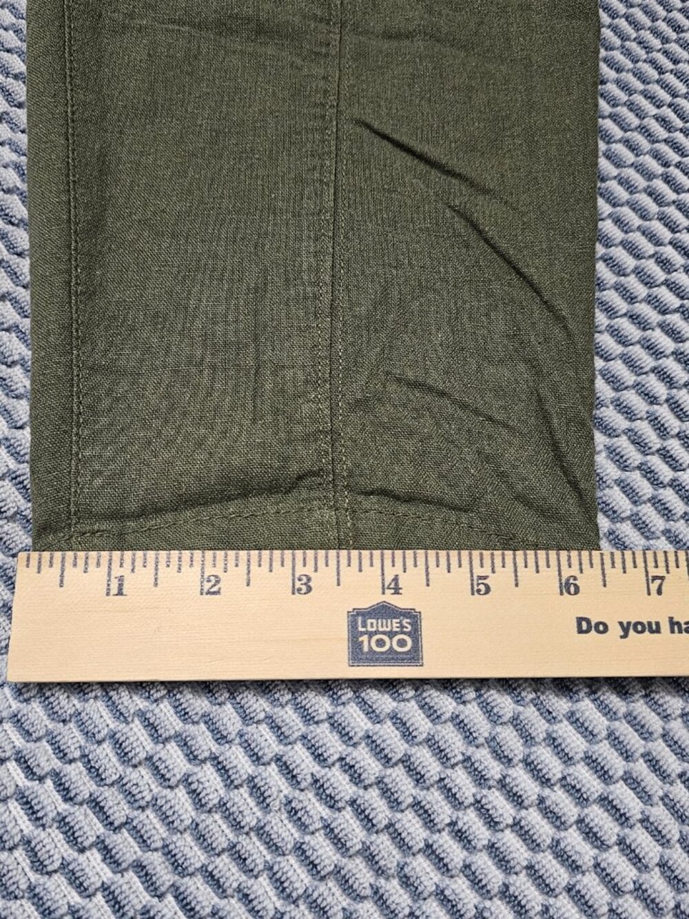 Old Navy Olive Green Linen Blend Jogger Women's Drawstring Waist Pants - Size XL - Picture 7 of 7